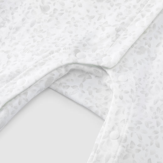 英氏女宝宝蛤衣翻领花影四季长袖纯棉碎花婴儿连体衣YLAAJ0P036A 商品图2