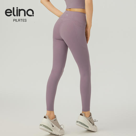 【双旦秒】elina一恋2024新款裸感仿生妖精瑜伽口袋九分裤AD41008（特价产品，收货7天内支持调换、不退款） 商品图12