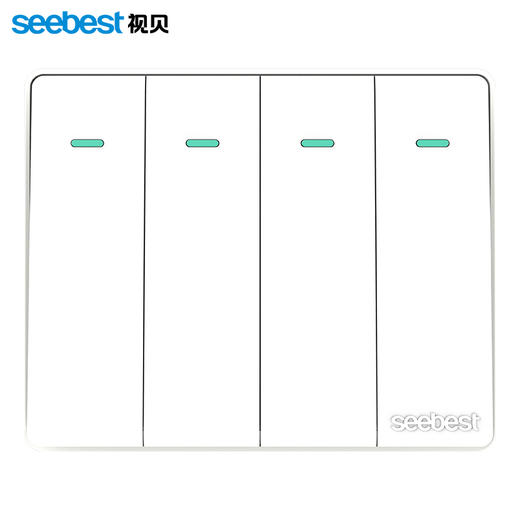 视贝M1系列墙开插座 商品图3