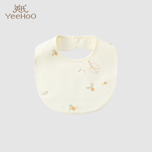英氏婴儿口水巾男女宝口水肩柔软亲肤围兜围嘴喂奶巾YLSBJ0P005A 商品图0