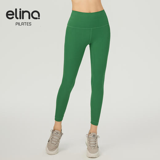 【双旦秒】elina一恋2024新款柳条纹紧致弹运动九分裤SD444（特价产品，收货7天内支持调换、不退款） 商品图2