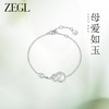 ZEGL设计师925银母亲节礼物白玉髓手链女2024年新款小葫芦手饰品 商品缩略图0