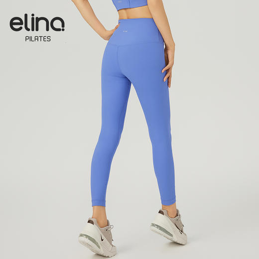 【双旦秒】elina一恋2024新款柳条纹紧致弹运动九分裤SD444（特价产品，收货7天内支持调换、不退款） 商品图1