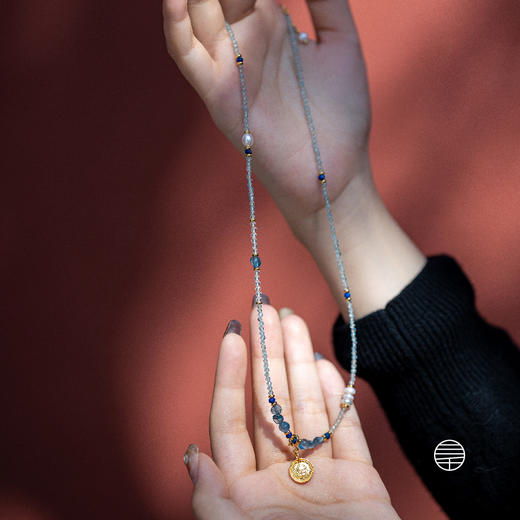 万物三千｜黄财神托帕彩石项链 饰品 商品图2