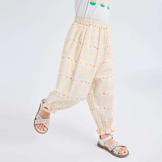 笛莎Deesha 女童裤子2024新款防蚊裤 商品图1