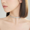 野月亮拉夫领小众法式个性气质浪漫设计感锁骨链颈链221YX0036 商品缩略图2