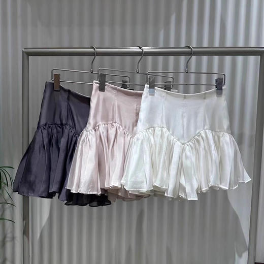 裁缝学苑AQ274日系褶边拼接迷你半身裙子裙裤纸样女装服装打板 商品图5