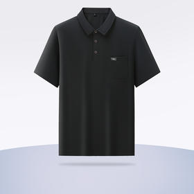 【新款DLS】大依优型大码短袖Polo衫翻领加肥加大男士大号弹力透气舒适夏季半袖