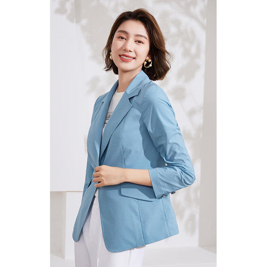 乔万尼西装外套女春季新款薄款休闲高级感EM2B708 商品图1