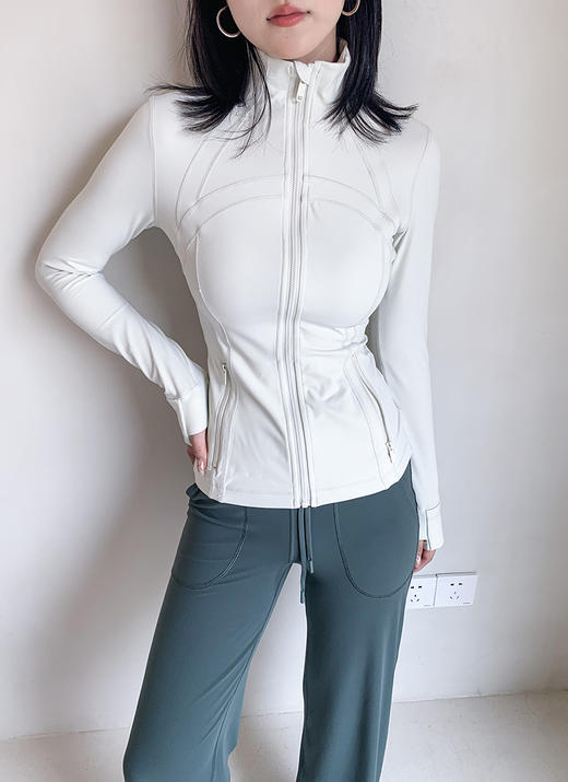 现货 THS -无 lulu define女士运动拉链夹克 瑜伽外套 4色 BF1006 商品图4