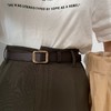 【特价9.9/1条！女士皮带任选】简约百搭韩国复古时尚，韩版学生黑色裤腰带，孔方扣女士皮带L 商品缩略图11