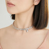野月亮拉夫领小众法式个性气质浪漫设计感锁骨链颈链221YX0036 商品缩略图1