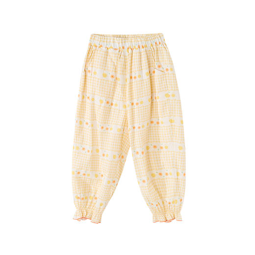 笛莎Deesha 女童裤子2024新款防蚊裤 商品图4