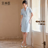 艾尚臣短袖职业西装连衣裙2024夏季新款高级感气质女神范职场女装 商品缩略图2