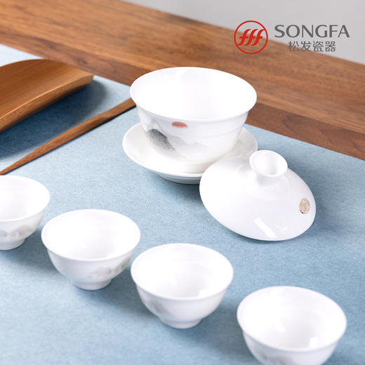 11头茗意  高山骨瓷茶具套装 商品图3