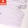 棉果果夏季新品女童提花汗布对开短袖连体衣M222722224221 商品缩略图3