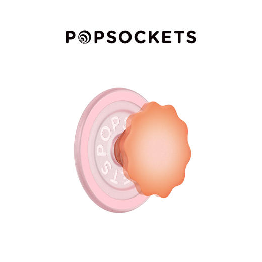 【惬意日常】MAGSAFE磁吸 Round圆啪嗒系列 波浪花·橙 商品图0