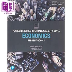 【中商原版】Pearson Edexcel International AS Level Economics 培生爱德思国际AS Alevel考试经济学课本 英文原版进口教材