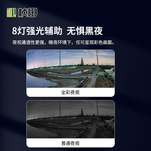 6MP超级黑光全彩POE枪机带拾音GNT-V7685-4A 商品图1