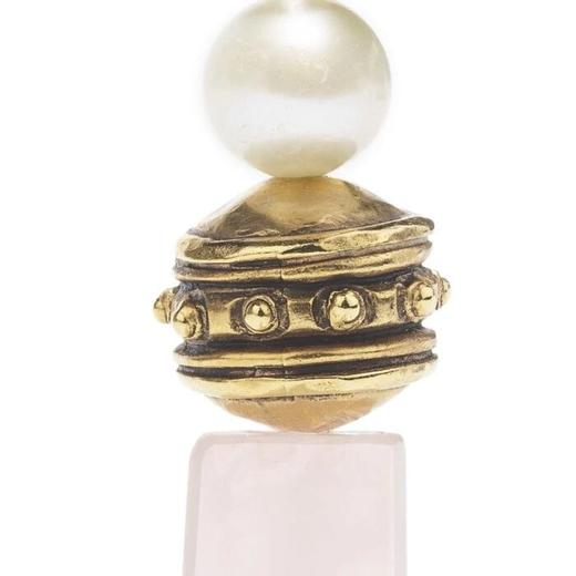 订购4周到｜Goossens Paris-Syracuse-粉色石英 吊坠耳环［法国设计师］ 商品图1