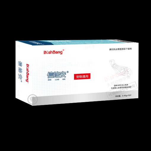 大梆信络安16片/盒。2027年8月31号到期，适宜范围:本品适用于改善宠物血压血脂调节脂肪代谢，强筋骨滋肝肾，均衡血压和血小板凝集度，提高去氧自由基的能力，改善血管内皮细胞。