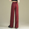 垂感修身显瘦时尚休闲裤，后腰松紧皱褶洋气阔腿裤MYX-QQ-1780-L 商品缩略图2
