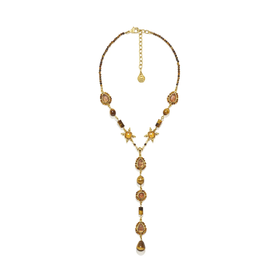 订购4周到｜Goossens Paris-Venise-拜占庭 水晶 长项链［法国设计师］