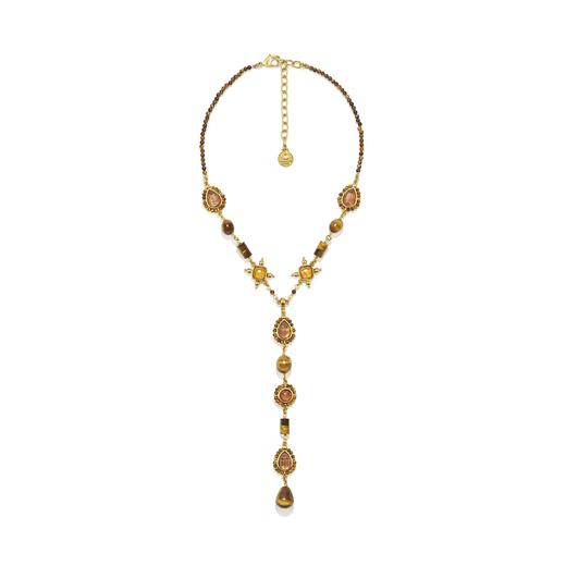 订购4周到｜Goossens Paris-Venise-拜占庭 水晶 长项链［法国设计师］ 商品图0