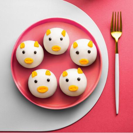 三全 动物城系列 猪猪奶黄包/牛牛红豆包 300g*2  (商) 商品图4