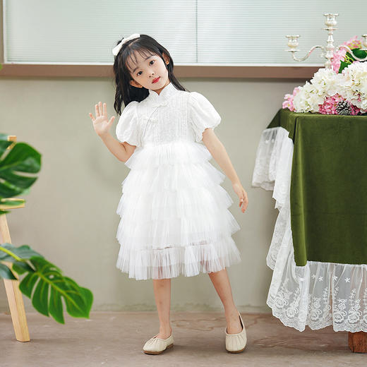 女童春夏新款宝宝旗袍风连衣裙A2218 商品图3