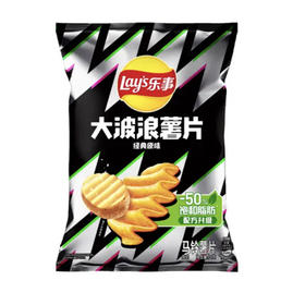 乐事大波浪薯片经典原味70克/袋