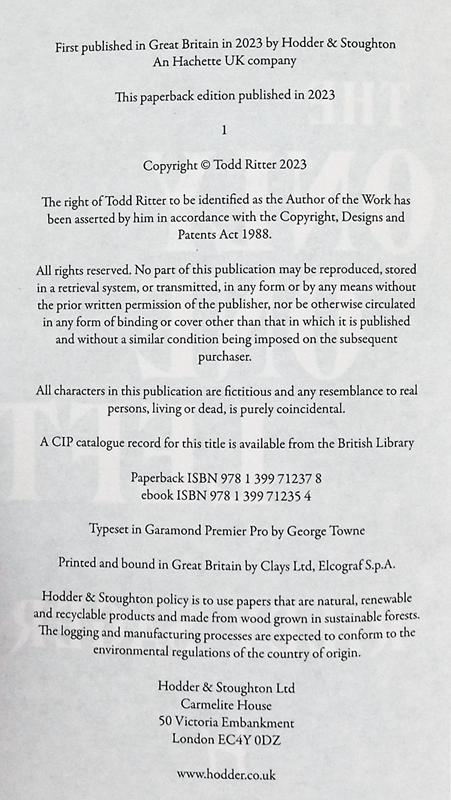 【中商原版】只剩下仅有一个 英文原版 The Only One Left Riley Sager 奇幻推理惊悚小说 商品图4