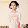 巴拉巴拉儿童连衣裙女童春装国风裙子长袖小童洋气甜美刺绣时尚潮 商品缩略图1