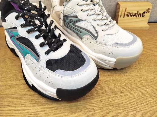 豪行春季新款22147060时尚运动休闲低跟女鞋单鞋 商品图0