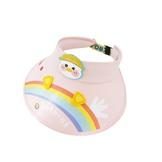 儿童空顶帽男女童宝宝夏季沙滩帽中大童户外防紫外线防晒帽遮阳帽 商品图4