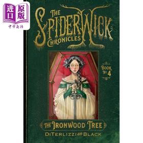 【中商原版】奇幻精灵事件簿4 铁木树 精装  The Ironwood Tree 英文原版 Tony Diterlizzi 国际流行小说 奇幻
