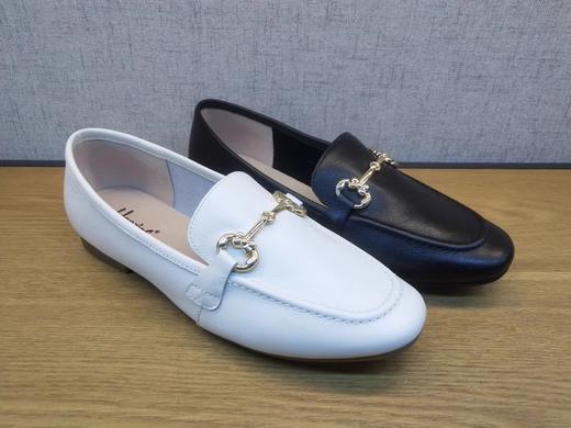 豪行女鞋22105101舒适套脚平底休闲真皮时尚单鞋 商品图3