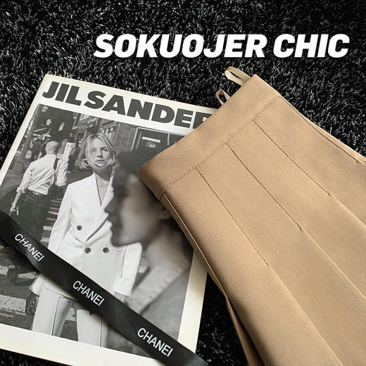 夏季【a字高腰大码半身裙】高品质百褶裙女 日系学生防走光jk短裙 商品图11