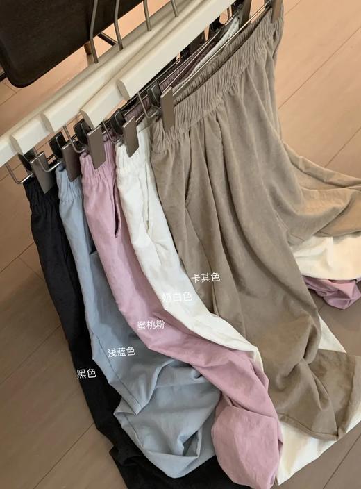 <曾小咸推荐> 夏日空气肌理裤休闲裤神裤长裤阔腿裤 商品图11