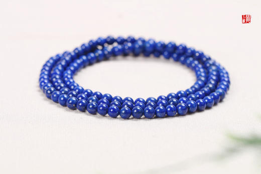 【青依】青金石珠串，珠径6mm 商品图1