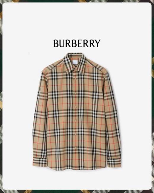 【2F】Luxemporium睿锦尚品 BURBERRY 男装 格纹棉质衬衫 商品图0