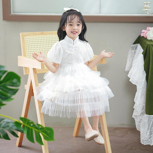 女童春夏新款宝宝旗袍风连衣裙A2218 商品图1