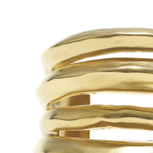 订购4周到｜Goossens Paris-Spirale-金色 多圈 手镯［法国设计师］ 商品图2