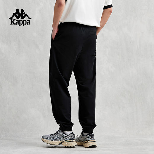 Kappa卡帕九分裤2024新款男夏运动休闲裤黑色长裤小脚裤K0E32CJ71 商品图2