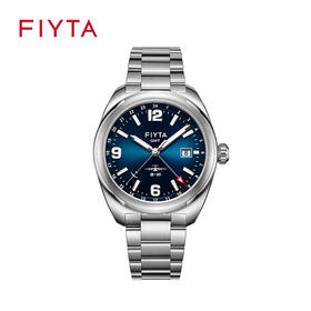 【运-20联名款】飞亚达马赫系列全自动机械男表两地时盘