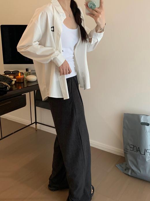 <曾小咸推荐> 夏日空气肌理裤休闲裤神裤长裤阔腿裤 商品图1