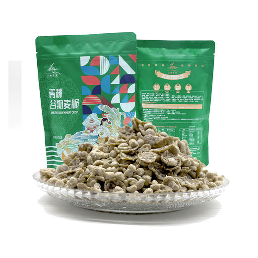 【百万家庭专享】青藏高原 甘肃 甘南 云端羚城 青稞谷物麦脆 120g 袋装 商品图0