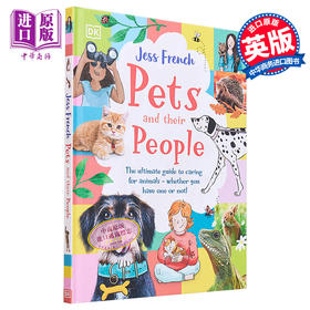 【中商原版】DK动物和他们的主人 Pets and Their People 英文原版 儿童科普绘本 知识百科图书 精装进口 宠物主题读物 7-9岁