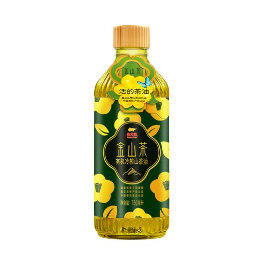 金龙鱼金山茶有机压榨山茶油750ml×2马口铁礼盒 商品图0