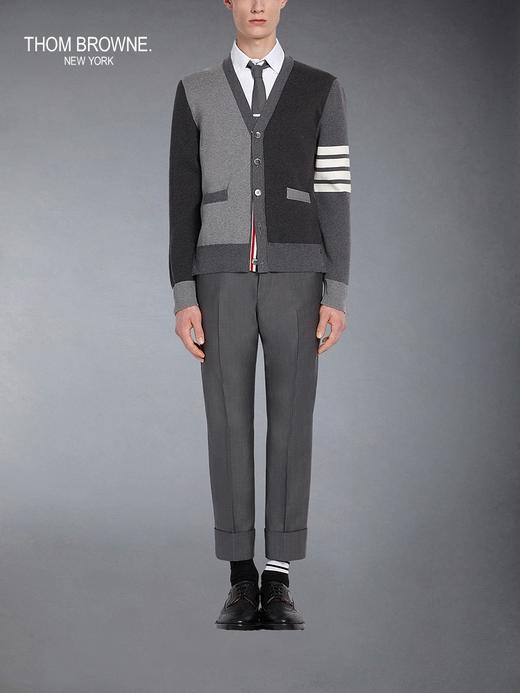 【2F】Luxemporium睿锦尚品 THOM BROWNE 男士春夏经典V领开衫针织外套 商品图0